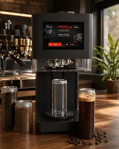 Cafenele, cold brew și cafea boabe — Electric SRL