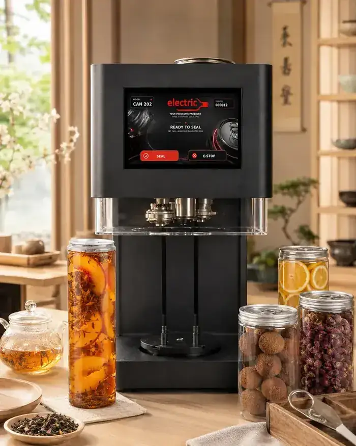 Aparat de sigilat doze Electric SRL — Ceainării și ceaiuri la pahar