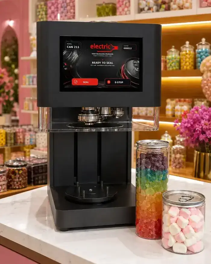 Aparat de sigilat doze Electric SRL — Cofetării și magazine de dulciuri