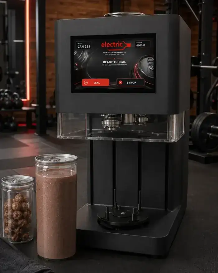 Aparat de sigilat doze Electric SRL — Săli de fitness, shake-uri și suplimente