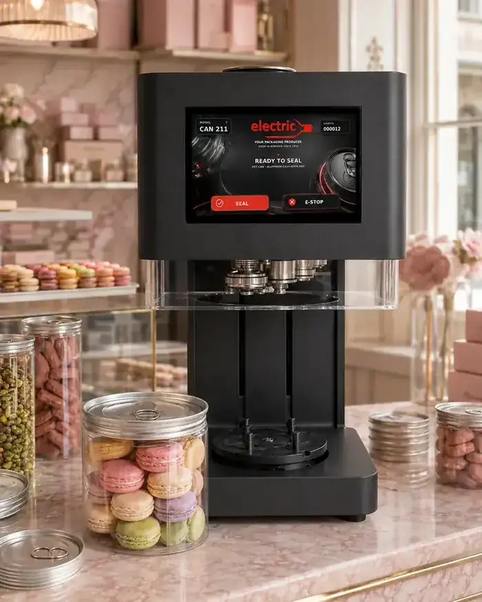 Aparat de sigilat doze Electric SRL — Patiserii fine, macarons și prăjituri