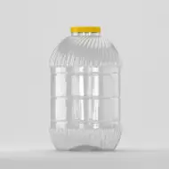 Borcan PET 20L, transparent, cu capac