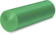 Minirolă pentru construcții rLDPE reciclat, verde, 25m × 4m, 100 microni