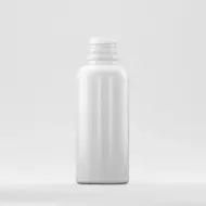 Флакон PET 200ml, бял, резба 28mm PCO 1810, без капак