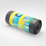 Saci menajeri HDPE 20L, negri, 20 buc./rolă – Acasă și Industrial