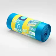 Saci menajeri HDPE 20L, albaștri, 20 buc./rolă – Acasă și Industrial