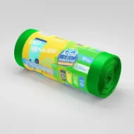 Saci menajeri rLDPE 120L, verzi, 10 buc./rolă – Acasă și Industrial