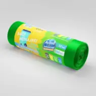 Saci menajeri rLDPE 160L, verzi, 10 buc./rolă – Acasă și Industrial