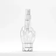 Флакон PET 370ml, прозрачен, 30 грама, резба 28mm, с пулверизатор