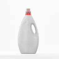 Флакон HDPE 3L, бял, резба 48mm BRC 48, с капак