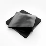 Colțare fast-food, MDPE virgin, 30 microni, 200×200mm, negre