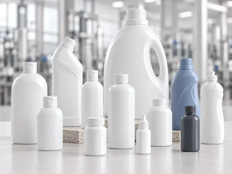 Flacoane HDPE — fabricate de Electric SRL la Focșani, România