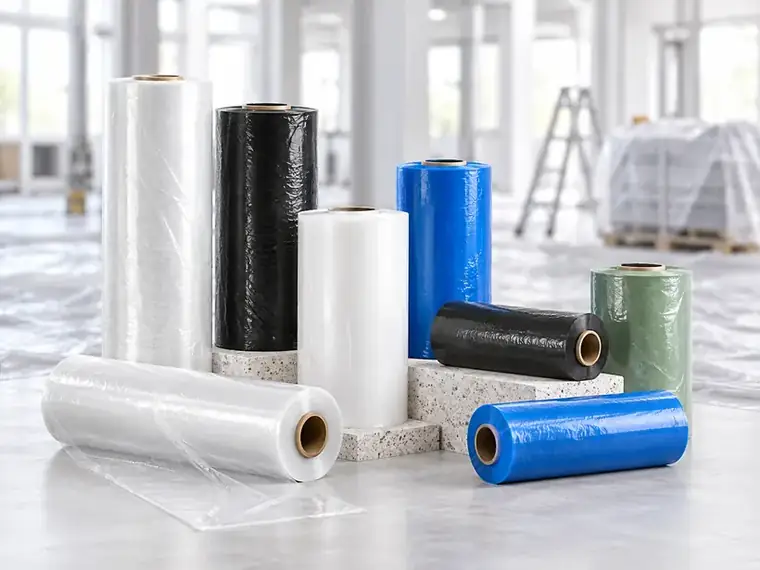 Folii pentru construcții și amenajări — fabricate de Electric SRL la Focșani, România