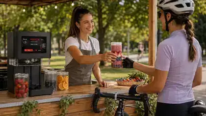 Chioșcuri de smoothie și sucuri — Electric SRL